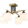 Стеклянная потолочная люстра TRADITIONAL TR303042 белая Ambrella