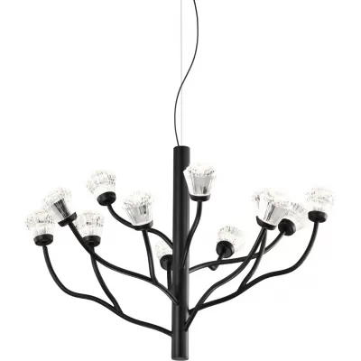 Подвесная люстра P0550 P0550-12A black DeLight Collection