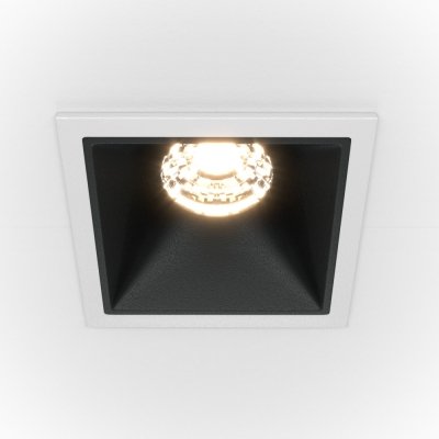Точечный светильник Alfa LED DL043-01-10W3K-SQ-WB Maytoni