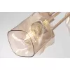 Стеклянная потолочная люстра Isabella FR5095CL-06G куб прозрачная Freya