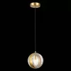 Стеклянный подвесной светильник Bala SL1156.303.01 форма шар прозрачный ST Luce