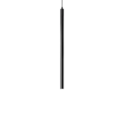 Подвесной светильник Ultrathin ULTRATHIN SP D040 ROUND NERO Ideal Lux