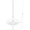Подвесная люстра Newport 8156 цилиндр белая Nowodvorski