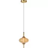 Стеклянный подвесной светильник Helix 10421/C Amber цвет янтарь Loft It Стеклянный подвесной светильник Helix 10421/C Amber цвет янтарь Loft It