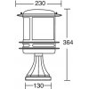 Наземный фонарь TOKIO 68304/SB2 Bl smoke Oasis Light