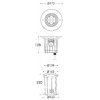 Стеклянный встраиваемый светильник уличный Soft Flex 730267 прозрачный Deko-Light