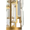 Хрустальный подвесной светильник Monaco 2101/1S Gold цилиндр прозрачный Escada