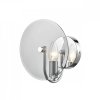 Стеклянное бра Siena VL3223W01 серое Vele Luce