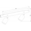 Спот Top 3295 Top Wood белый TK Lighting