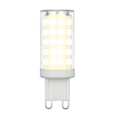 Лампочка светодиодная  LED-JCD-9W/3000K/G9/CL GLZ09TR картон Uniel