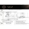 Подвесной светильник Armel APL.049.03.175 белый Aployt