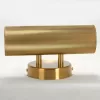 Стеклянное бра  LSP-8483 цилиндр бежевое Lussole