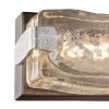 Стеклянный настенный светильник Massa 2085-1W бежевый Favourite