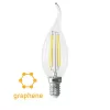 Лампочка светодиодная Candle wind 9W Graphene 7133 Voltega