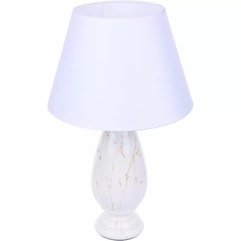 Интерьерная настольная лампа Sharlin 8218/1T белый конус Lumion Интерьерная настольная лампа Sharlin 8218/1T белый конус Lumion