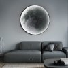 Настенный светильник  Cosmos-Moonlight01 серый круглый ImperiumLoft