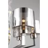 Стеклянная подвесная люстра Lizzano OML-88903-06 цилиндр серая Omnilux Стеклянная подвесная люстра Lizzano OML-88903-06 цилиндр серая Omnilux