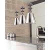 Подвесной светильник Veneziana LDP 1113 SL конус серый Lumina Deco