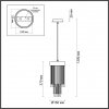 Стеклянный подвесной светильник York 4788/1 прозрачный Odeon Light