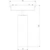 Трековый светильник Flat Magnetic 85096/01 цилиндр черный Elektrostandard