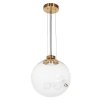 Стеклянный подвесной светильник Magic 10095 форма шар прозрачный Loft It