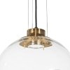 Стеклянный подвесной светильник Magic 10095 форма шар прозрачный Loft It