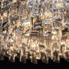 Стеклянная подвесная люстра Crisiante MD22020110-12A chrome прозрачная DeLight Collection