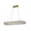 Хрустальный подвесной светильник 8580 8580/90 C oval gold прозрачный Newport
