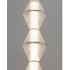 Стеклянный подвесной светильник Senta V11366-PL конус прозрачный