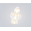 Стеклянный подвесной светильник High Light LH11056 белый Ambrella