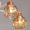 Стеклянная потолочная люстра Альфа 324018505 форма шар DeMarkt Стеклянная потолочная люстра Альфа 324018505 форма шар DeMarkt