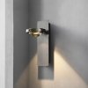 Бра Wall lamp MT9108-1W gun black прозрачное DeLight Collection