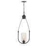 Стеклянный подвесной светильник Codita SL333.303.01 прозрачный ST Luce