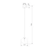 Стеклянный подвесной светильник Lava Sabia 11106 Lava Sabia форма шар бежевый TK Lighting