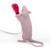 Интерьерная настольная лампа Mouse Lamp 15220SV