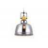 Стеклянный подвесной светильник Traditional TR3527 цилиндр серый Ambrella