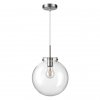 Стеклянный подвесной светильник Trevor 4590/1A форма шар прозрачный Lumion