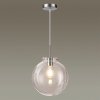 Стеклянный подвесной светильник Trevor 4590/1A форма шар прозрачный Lumion