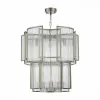 Стеклянная подвесная люстра Cosenza SL1234.103.08 прозрачная ST Luce