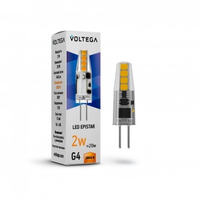 Лампочка светодиодная Capsule G4 7142 Voltega