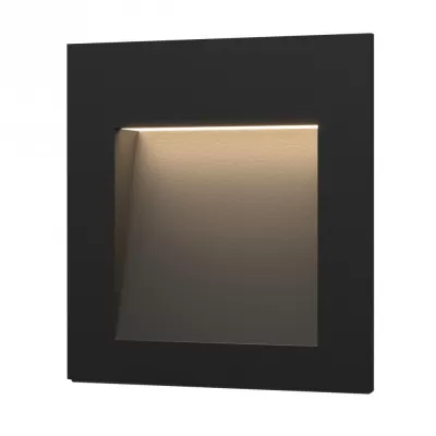 Встраиваемый светильник уличный  MRL LED 1103 чёрный Elektrostandard