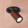 Точечный светильник Angularis 2804-1C цилиндр коричневый Favourite