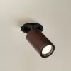 Точечный светильник Angularis 2804-1C коричневый цилиндр Favourite