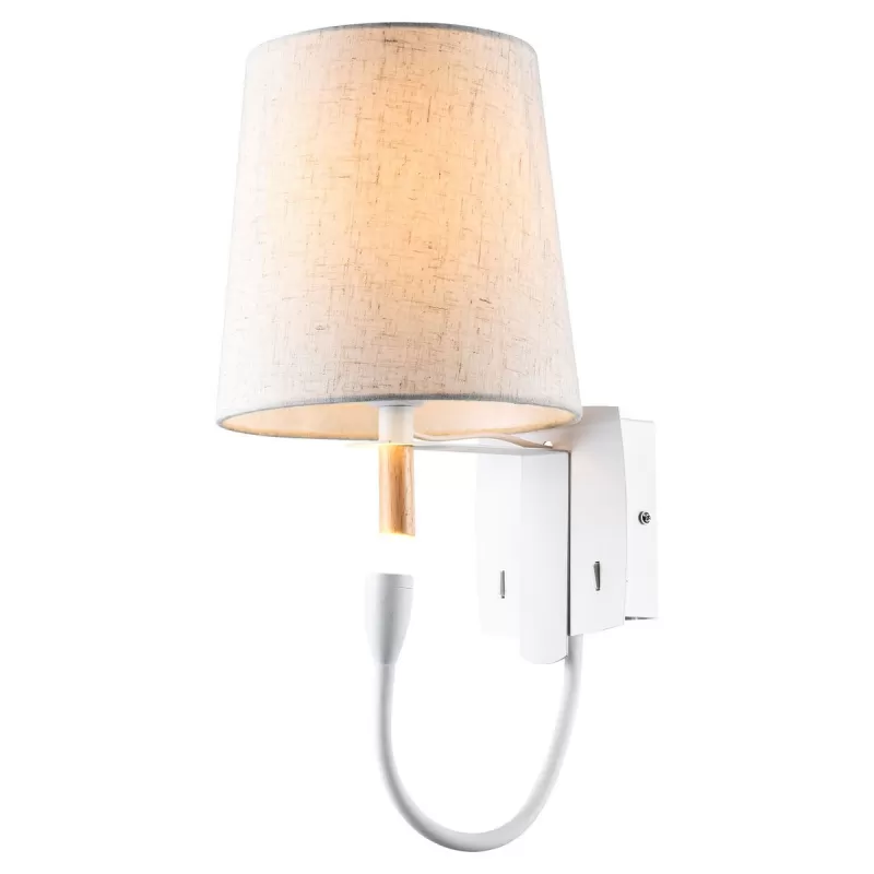 Бра Cozy LSP-8234V конус белое LGO Бра Cozy LSP-8234V конус белое LGO
