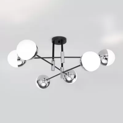 Потолочная люстра Nuvola 70129/6 хром Eurosvet