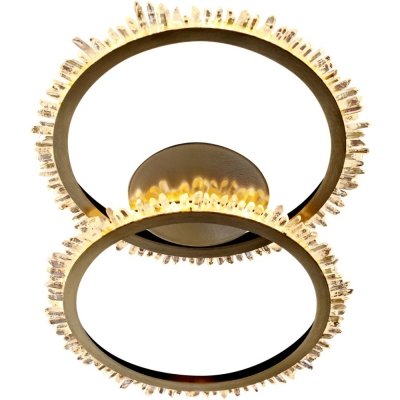 Потолочная люстра Quartz Halo MX20020154-2A satin gold DeLight Collection