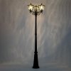 Стеклянный наземный светильник Forts CLU09P3 прозрачный конус Citilux