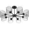 Потолочная люстра Tidina 8238/8C черная Lumion