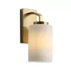 Стеклянное бра Опал SL1403.301.01 белое цилиндр ST Luce