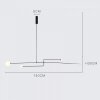 Стеклянный подвесной светильник  LINES-06 белый форма шар ImperiumLoft